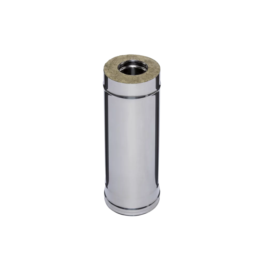 GS-Z Сэндвич 0,5 м (430+Zn/0,5 мм) Ø110x200 (окрашен RAL)