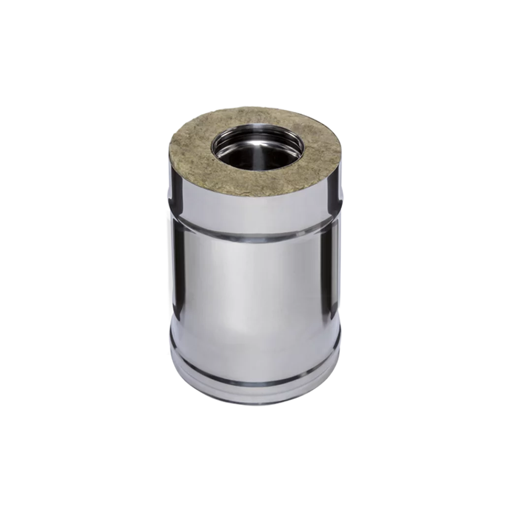 GS-Z Сэндвич 0,25 м (430+Zn/0,5 мм) Ø120x200 (окрашен RAL)