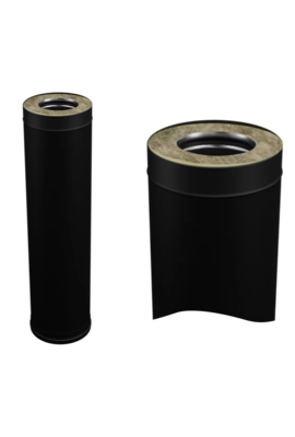 BLACKSIDE Сэндвич 0,5 м (430+430/0,8 мм) Ø150x210